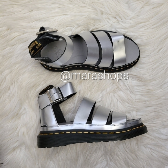 Dr. Martens Clarissa Platform Sandals - Picture 1 of 10